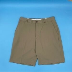 LIKE NEW! Alan Flusser Khaki Golf Shorts